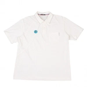 ISSEY MIYAKE MEN Switching Patch Polo Shirt Size 4(K-137597) - Picture 1 of 12