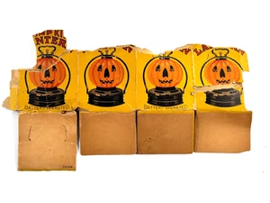 Vintage Halloween Amico Kürbis Laterne BOX siehe Bilder REPARATUR Japan - Bild 1 von 6