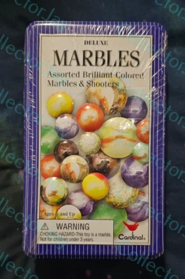 Canicas de lujo 2004 en lata de Cardinal más de 160 canicas y tiradores *nuevo sellado* Foto 1 de 2