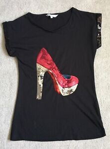 Redherring Sequin T Shirt Age 14