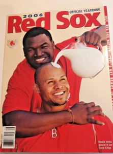 2006 BOSTON RED SOX Official Yearbook DAVID ORTIZ and COCO CRISP - NR MINT - Picture 1 of 1
