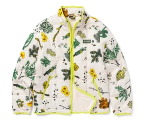 Parks Project Forest Forager Quilted Jacket Flora and Fauna Print -Unsex Size M - Picture 1 of 16