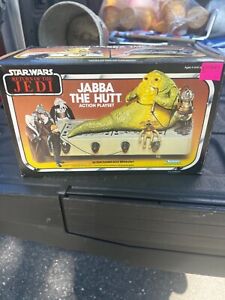 1983 Kenner Vintage Star Wars Return Of The Jedi Jabba The Hutt Playset MIB
