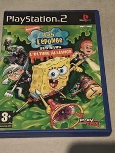 BOB L'EPONGE ET SES AMIS L'ULTIME ALLIANCE SONY PS2 PLAYSTATION 2 SLIM - Imagen 1 de 2