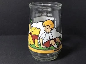 Welch's Disney Winnie The Pooh Jelly Jar Glass Pooh's Grand Adventure - Picture 1 of 4
