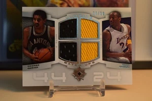 2007-08 Ultimate Collection-Ult. Match-Ups Kobe Bryant George Gervin #'d 24/99 - Picture 1 of 12