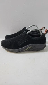 Merrell Women's Jungle Moc Size 9 Black Suede Slip On Shoe J60826 - Imagen 1 de 5