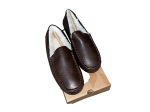 Koolaburra Ugg M Tipton Smooth Slippers Mens Size 8 Brown Comfort 1154810 - Picture 1 of 6