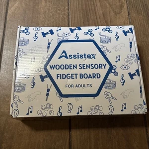 Assistex Erwachsene Sensory Fidget Busy Board Demenz Gedächtnis beruhigend - Bild 1 von 4