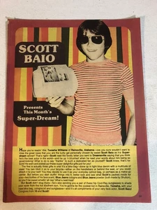 Scott Baio Super Dream Vintage Magazine Article One Page ART4 - Picture 1 of 2