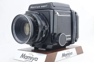[ EXC+5 ] MAMIYA RB67 Pro + SEKOR 127mm f/3.8 + 120 FilmBack from JAPAN - Picture 1 of 13