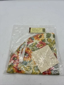 Longaberger Sunflower Liner for 2007 Mother’s Day Trim-A-Basket #23436260 - Picture 1 of 11