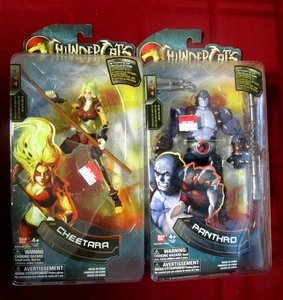 2011  Bandai  Thundercats Figures -6"  Cheetara & Panthro - Picture 1 of 7
