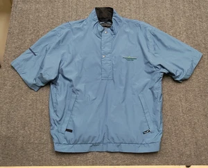 Chaqueta Sun Mountain Para Hombre Grande Azul Pecan Grove Plantation Club de Golf Apretada para Tormentas - Imagen 1 de 9