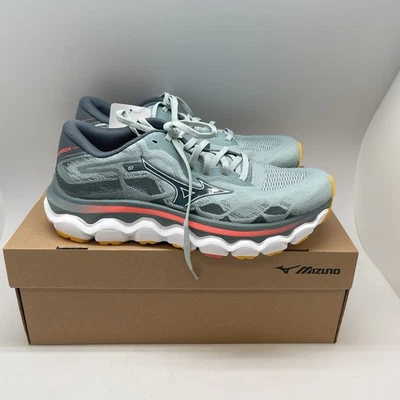 Mizuno Sneakers Womens 10 Wave Horizon 7 411442 Running Gray Gym Sneakers New - Image 1 of 4