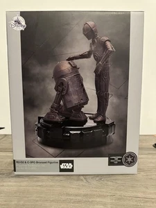 Disney Star Wars C-3PO R2-D2 Bronzed Statue LE 1000 - Picture 1 of 6