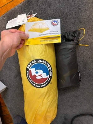 Tienda y huella para mochileros Big Agnes Tiger Wall Ul2 Foto 1 de 2