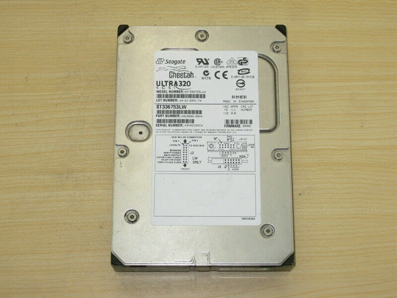 Seagate Cheetah ST336753LW 3.5 in SCSI 15K.3 36.7GB Internal 36G 68PIN 15K U320 - Image 1 of 1