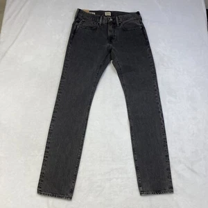 NEU J.Crew Herren 484 Slim Fit Tapered Leg Denim Jeans Verwaschen Schwarz 28 x 32 - Bild 1 von 10
