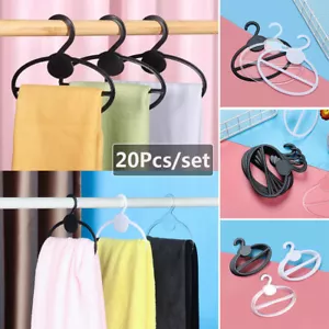 Purpose Portable Scarf Hanger Display Shelf Storage Holder Tie Clothes Rack - Picture 1 of 15