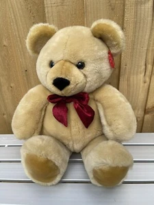 Beautiful and Soft Keel Toys Soft Bear With Bow - 52cm Length very cuddly - Picture 1 of 5