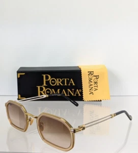 New Authentic Porta Romana Sunglasses MOD. 011 Col. 11A4 Vintage Frame - Picture 1 of 7