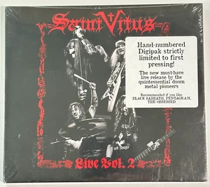Saint Vitus - Live Vol. 2 CD Limited Hand Numbered #3422/3500 New Factory Sealed - Picture 1 of 4