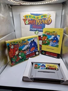 Yoshis Island Super Mario World 2 (SNES)Collectable Condition & Very Rare Guide - Picture 1 of 18