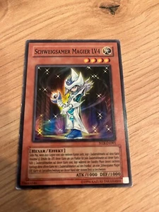 Yugioh NTR-DE001 Schweigsamer Magier LV4 - Super Rare EX Silent Magician - Bild 1 von 1