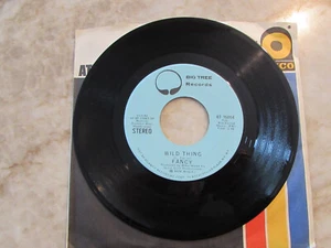 Fancy, Wild Thing - Stereo / Mono, BIG TREE #BT-15004, 1974 Promo, Excel Cond! - Picture 1 of 5