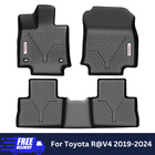 Custom Fit Tpe All-Weather Floor Liner Mats Set For Toyota R@V4 2019-2024
