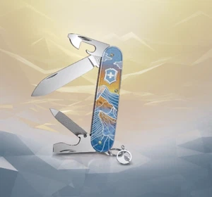 Victorinox 84mm 2023 Cadet Alox Winter Magic Swiss Army Knife 0.2601.22E1 NEW - Picture 1 of 4