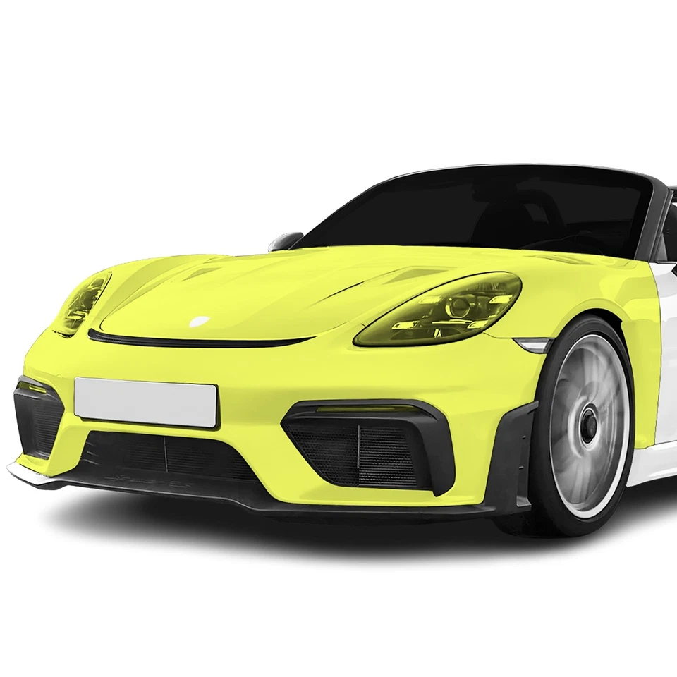 Комплект прозрачного бюстгальтера PPF для защиты от предварительно нарезанной краски для Porsche 718 Spyder 2024+ - Изображение 1 из 4