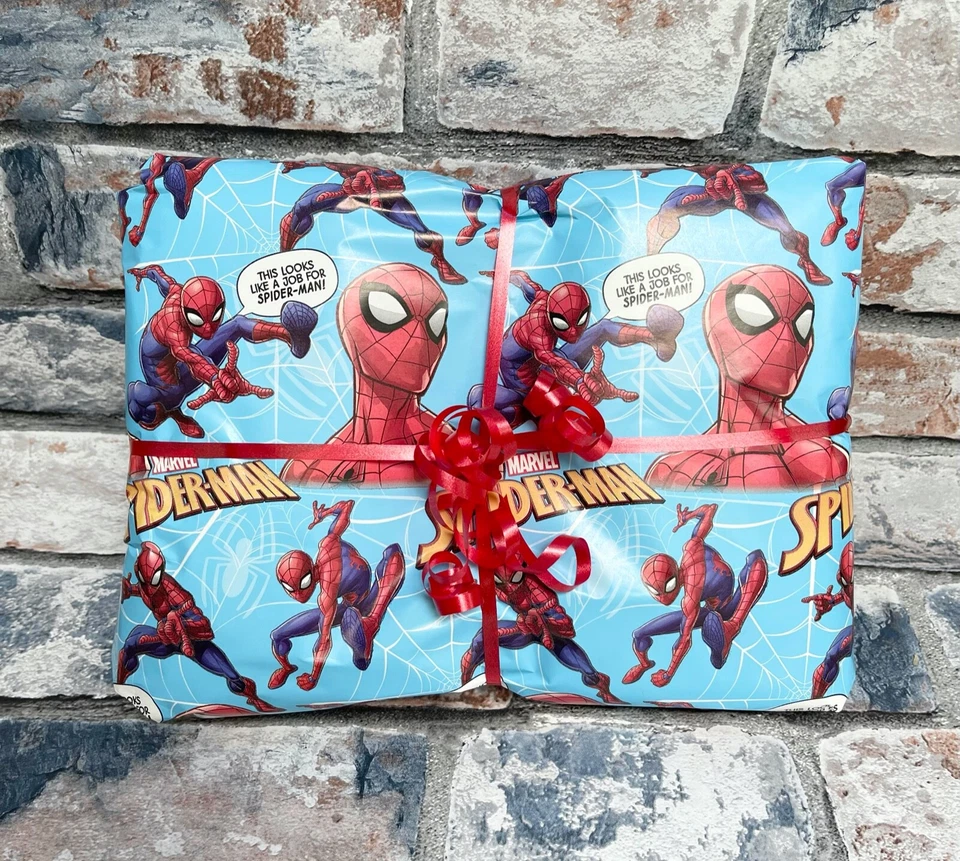Spiderma  Pass the parcel superhero party game 8/10/12/14/16/18 layers & prize - Image 1 of 4