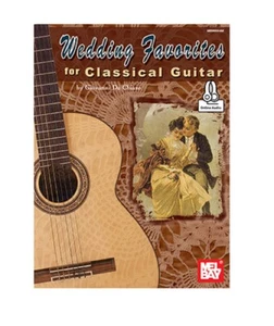 MEL BAY 99904M Wedding Favorites for Classical Guitar (Book + Online Audio) by G - Picture 1 of 4