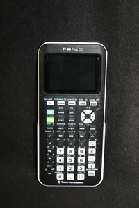 Texas Instruments TI-84 Plus CE Graphing Calculator With Cover Pre Owned - Picture 1 of 12