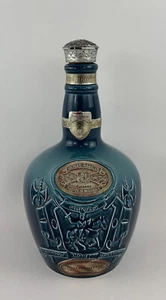 Chivas Brothers Ltd Royal Salute Scotch Whiskey Decanter 4/5 Quart Empty Bottle - Picture 1 of 12