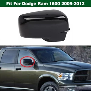 Right Side View Mirror Cover Cap For Dodge Ram 1500 2500 3500 4500 5500 2009-12 - Foto 1 di 10
