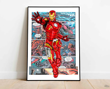 IRONMAN - Marvel - Avengers | MCU | - Superhero Wall Digital Art Poster Decor