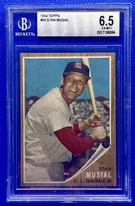 1962 Topps Stan Musial #50 BGS 6.5. GC195 - Picture 1 of 2
