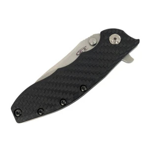 Zero Tolerance Hinderer 0562CF Knife 3.5in - New In Box #66825 - Picture 1 of 7