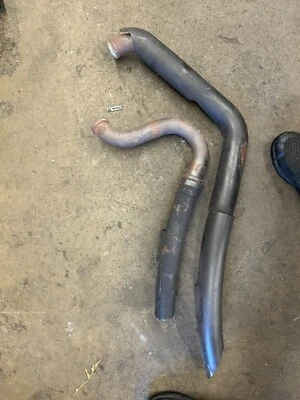 99-06 Harley Davidson Touring Exhaust Radius Black - Image 1 of 4