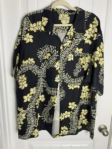 Tommy Bahama Shirt Mens XL Silk Hawaiian Vintage Casual Aloha Camp Cabana Retro - Picture 1 of 8