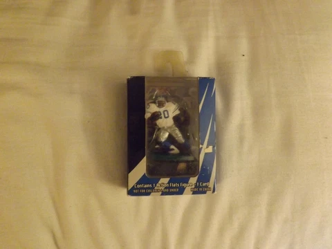 1998 Action Flats Barry Sanders Figure and Card Cover