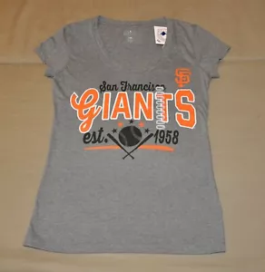 Nueva con etiquetas Camiseta (S) San Francisco Giants Mujer Damas Escote en V - Imagen 1 de 2