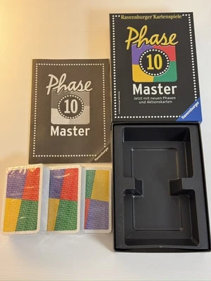 Ravensburger Phase 10 Master NAGELNEU KARTEN EINGESCHWEISST! Sammler - Bild 1 von 4