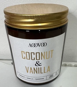 Velas de coco vainilla - Velas perfumadas de 9 oz, vela de aromaterapia NUEVO - Imagen 1 de 4