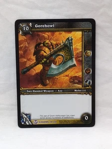 World Of Warcraft TCG Gorehowl Gladiators Epic Card 178/208 - Picture 1 of 11