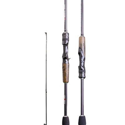 LEMOREN Spinning Rod 6'6'' 4-12lb Medium Light Casting Rod Carbon Bass Fast - Image 1 of 4