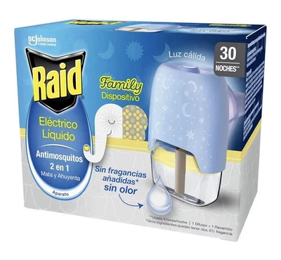 Raid® Family Liquid Electric 30 Nights - Common and Tiger 2-in-1 Mosquito Ants - Image 1 of 4